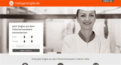 Desktop Screenshot of metzgersingles.de